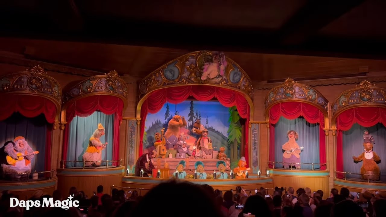 LAST DAY: Country Bear Jamboree | Magic Kingdom | Walt Disney World Resort 2024 4K