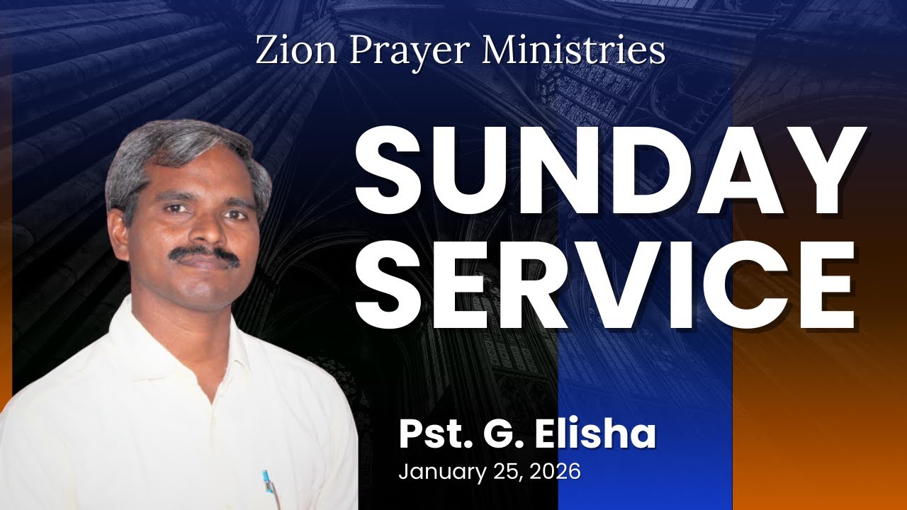 || Pastor G.Elisha || ZPM GUNTUR || 25-01-2025