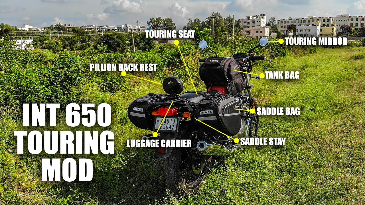 Royal Enfield Interceptor 650 | Touring Modifications | Full Touring Pack Review