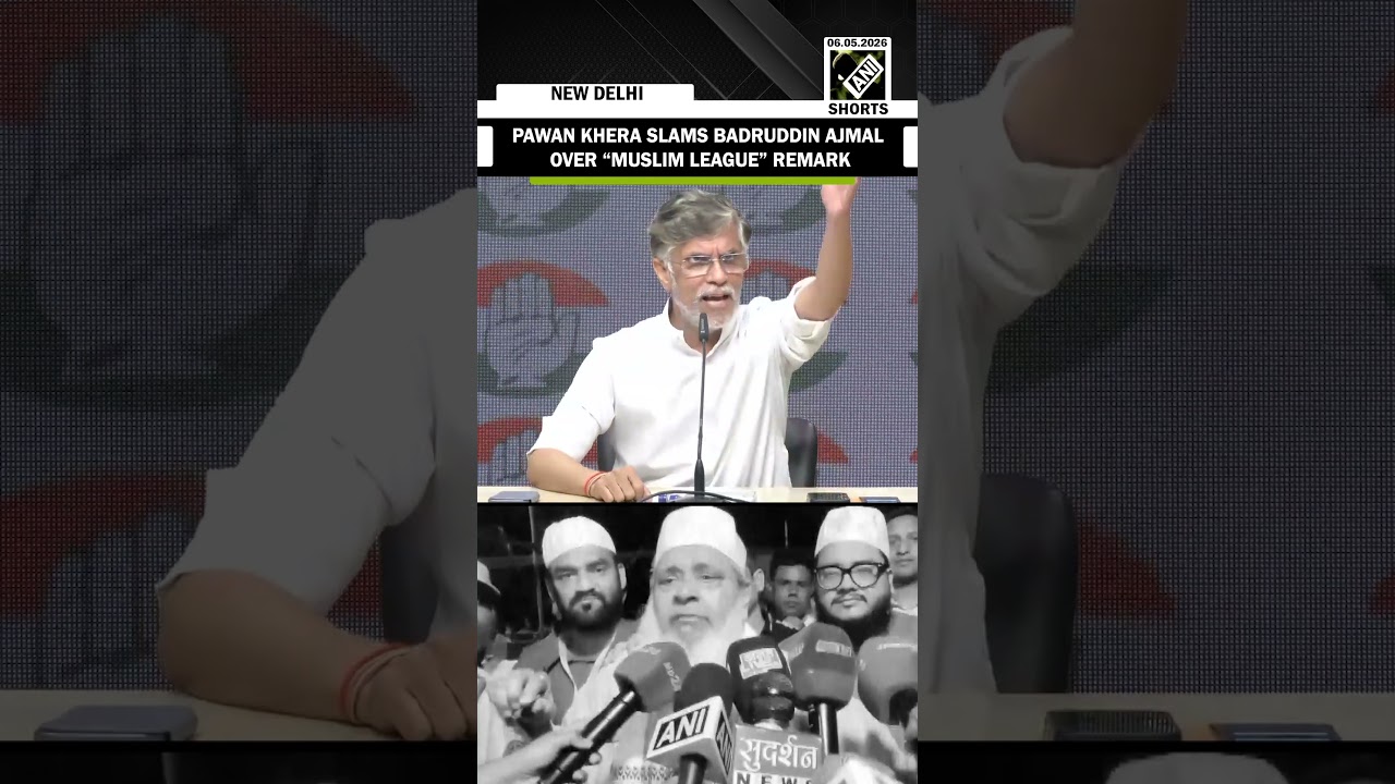 &ldquo;शर्म आनी चाहिए,&rdquo; Congress&rsquo; Pawan Khera Slams Badruddin Ajmal Over &ldquo;Muslim League&rdquo; Remark