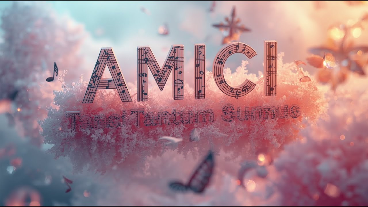 Amici Tantum Sumus (Official AI Music)