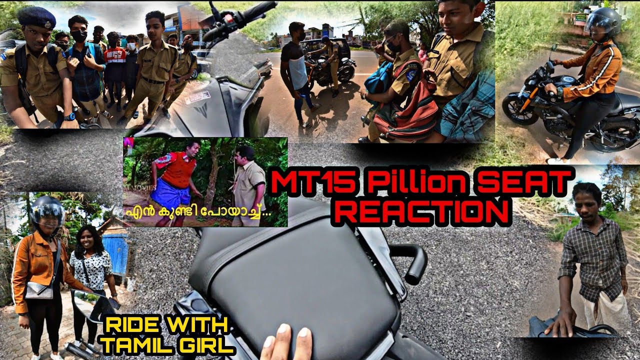 MT15 PILLION SEAT REACTION😁 |ride with Tamil girl|