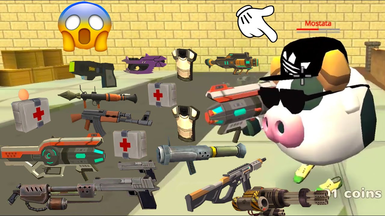BattleRoyalePvP Chicken Gun Game || Pro VS Hacker || Best Online Amazing Games