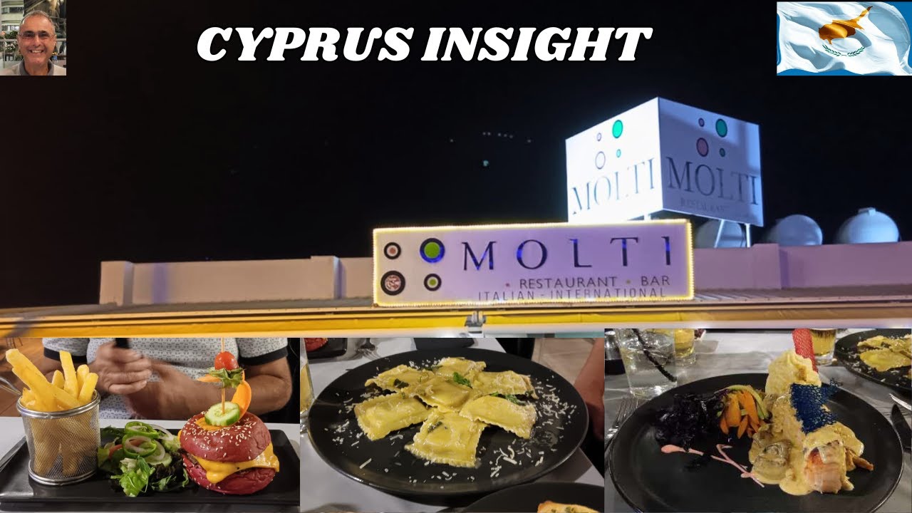 Molti Restaurant Protaras Cyprus - MUST for Your List.