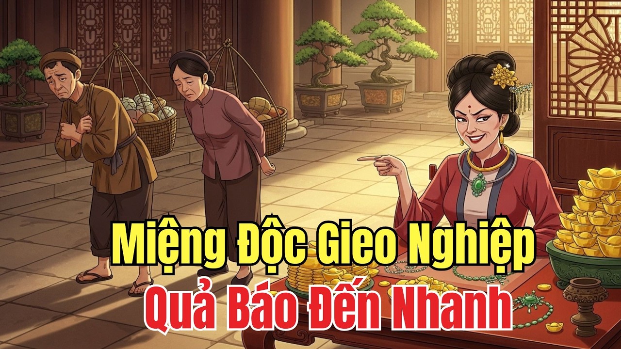 Chuyện Nhân Quả: Miệng Độc Hại Gieo Nghiệp – Quả Báo Đến Không Ngờ