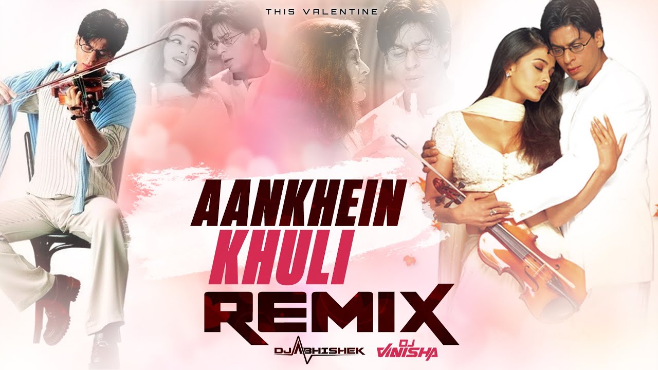 Aankhein Khuli  | Mohabbatein | Shah Rukh Khan | DJ Abhishek & DJ Vinisha Remix