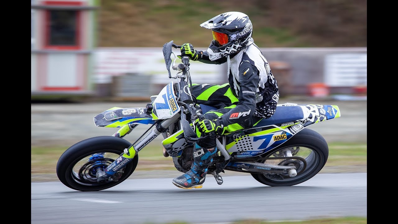 Supermoto IDM 2018 S3 Harsewinkel Race 1 | Kev95