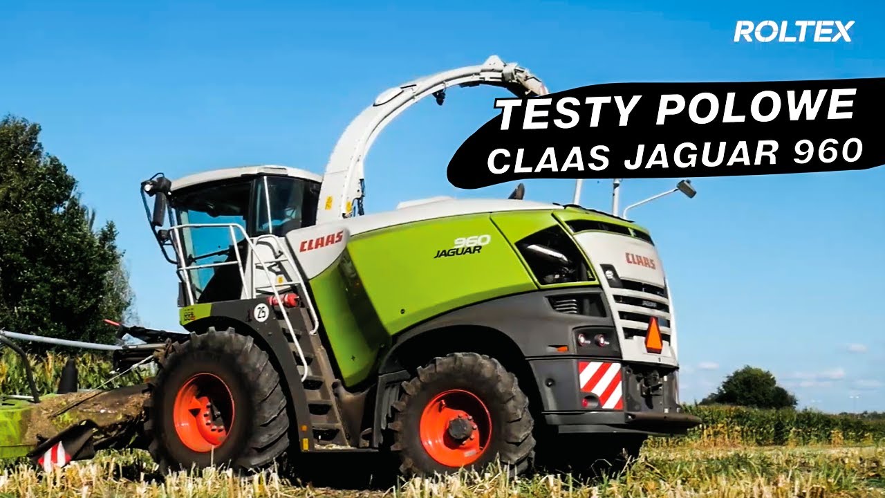 Testy polowe sieczkarnia CLAAS JAGUAR 960 SCHREDLAGE | ROLTEX! Koszenie kukurydzy🌽Żniwa kukurydziane