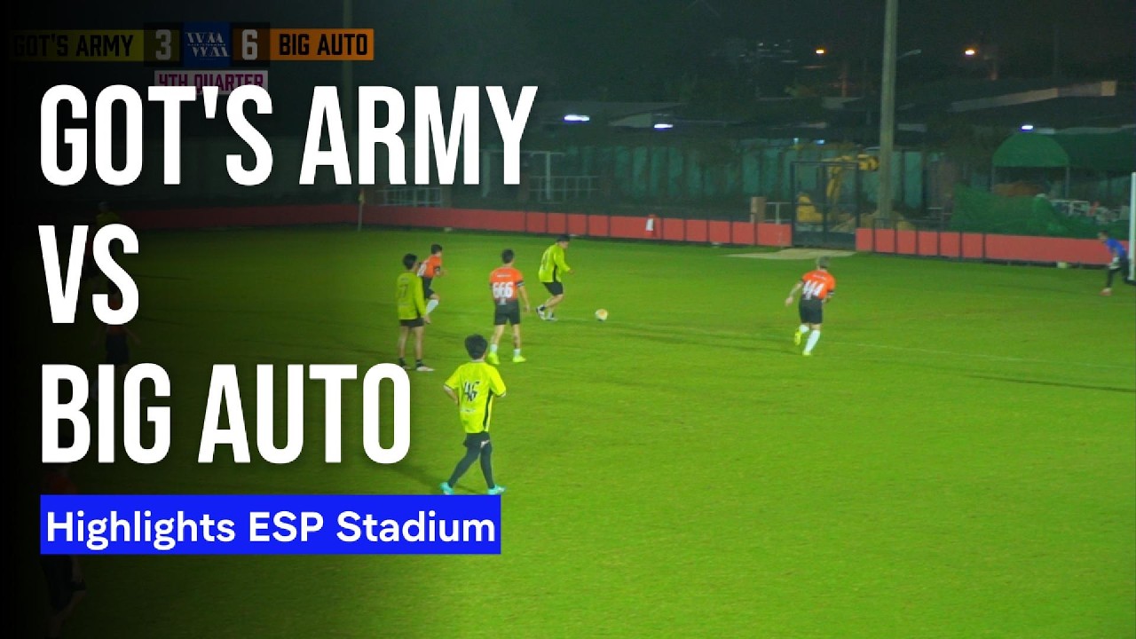 Got's Army vs Big Auto FC | 10 February 2026 | Highlights | สนาม ESP Stadium