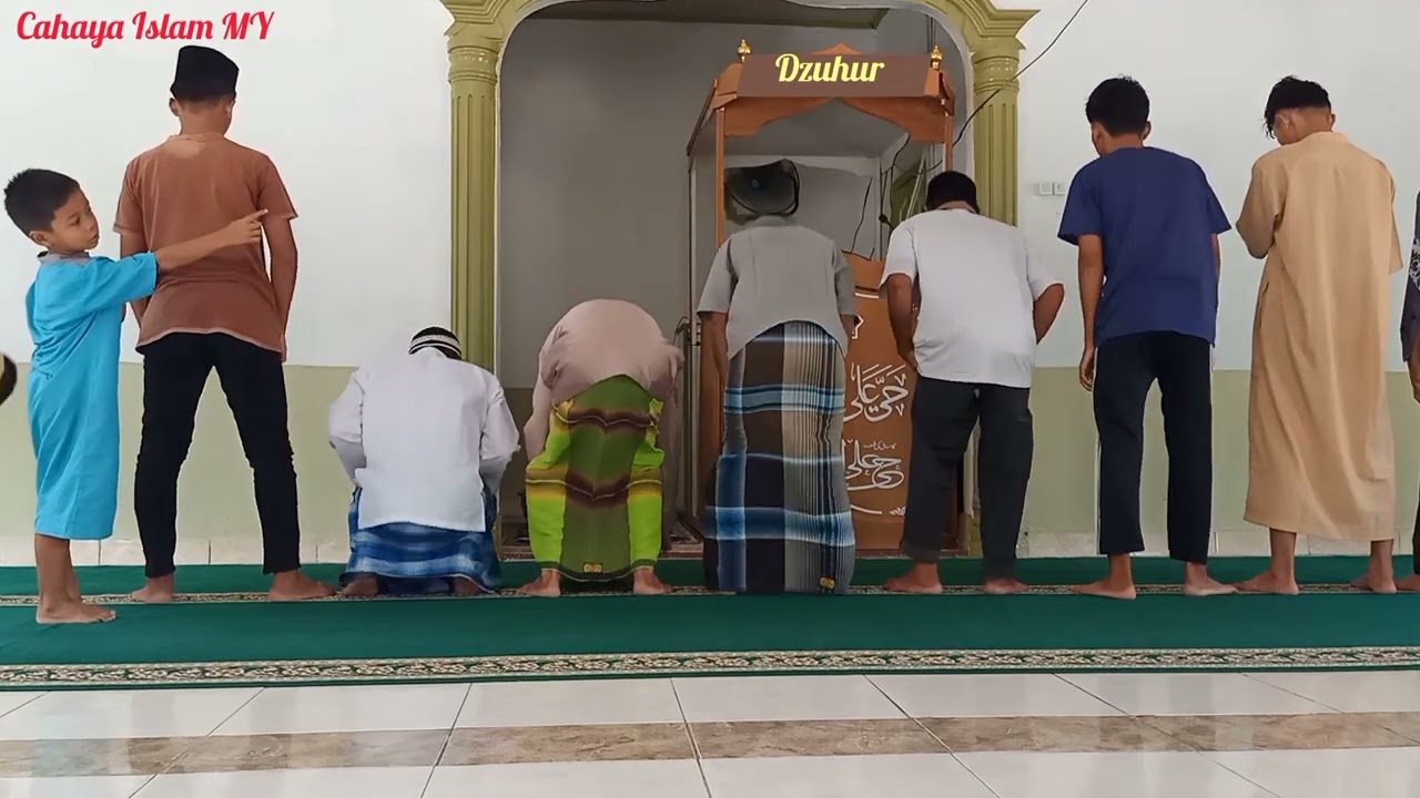 Subhanallah!! Sholat Dzuhur Berjamaah Masjid Al-Hidayah 