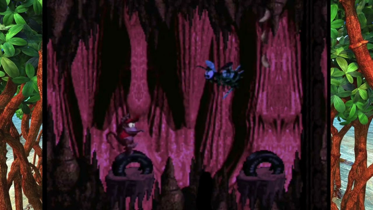 nostalgia de nivel pero f no se pudo (donkey kong country) 🍌🦍