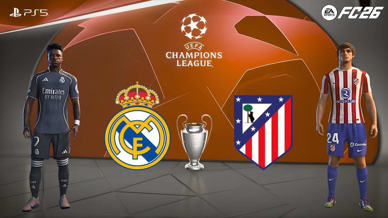FC 26 - Real Madrid vs Atlético de Madrid | UCL Final | Alexander Sørloth vs Valverde epic battle