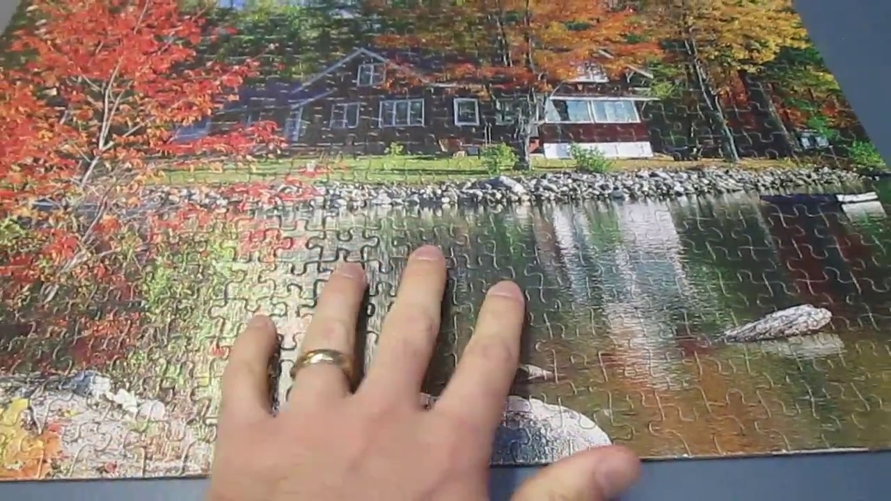 How to do a 500 piece puzzle - Clumsy's two minute tangents