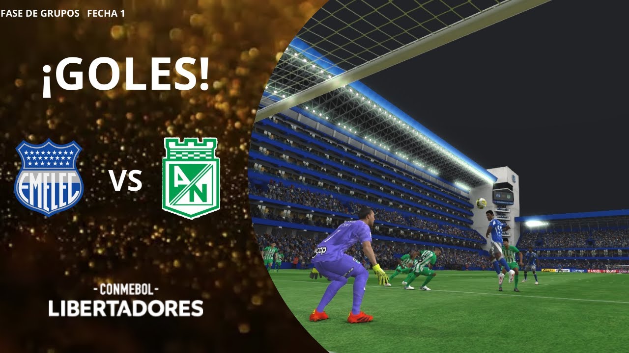 ¡NOCHE MÁGICA DE LIBERTADORES! 🏆  EMELEC vs ATLÉTICO NACIONAL | ¿Podrá el Bombillo? (PES 2017) 🔥