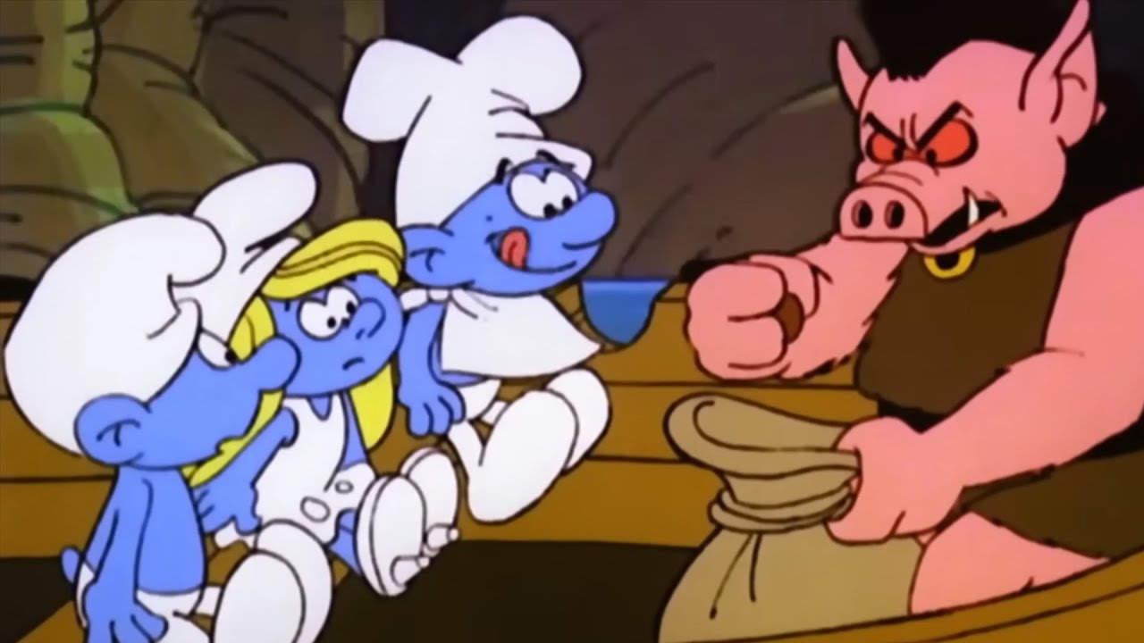 Bu karakterler Gargamel'den daha kötü! • Şirinler • Çocuklar için Çizgi Filmler