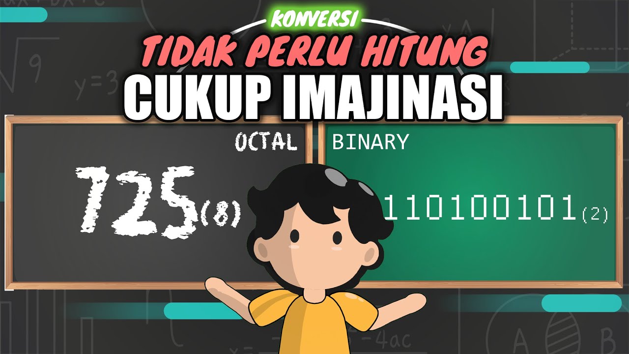 Cara Mudah Konversi Bilangan Oktal ke Biner — Dijamin Langsung Paham!