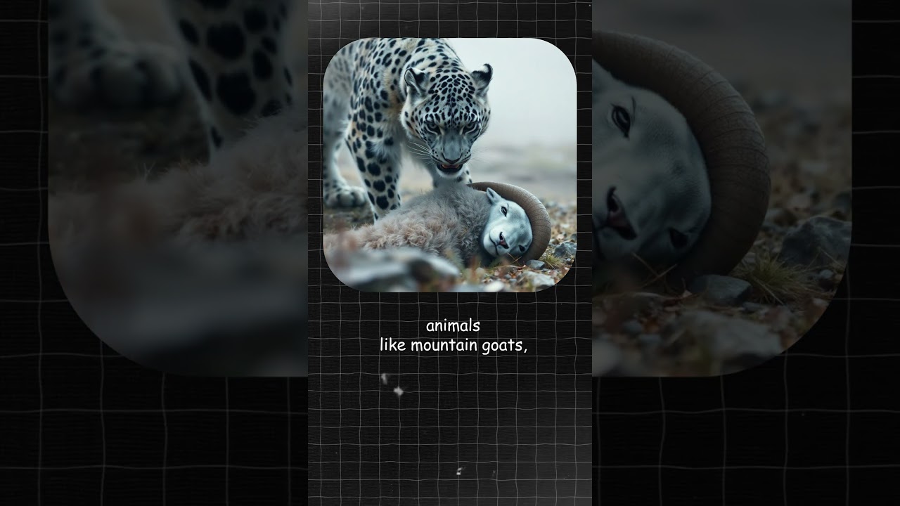 Ghost of the Mountains: The Elusive Snow Leopard 🐾 | Rare Footage of a Vulnerable Predator #gyankosh