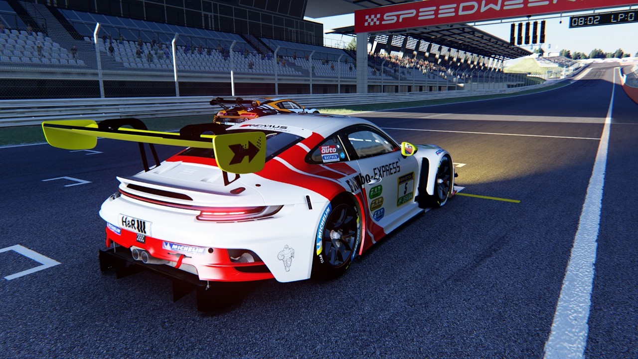 PORSCHE  LFM GT3 RED BULL RING OMBOARD