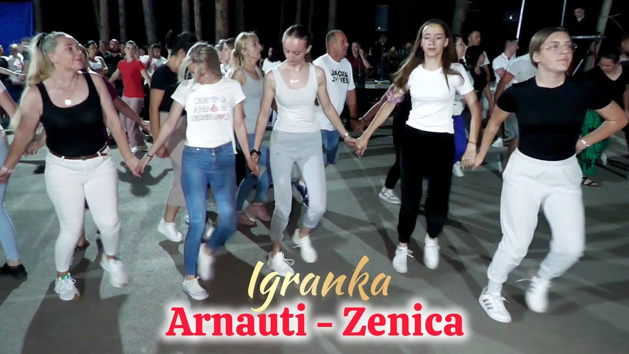 Igranka u Borovima - Arnauti kod Zenice / ovdje svi dobro igraju kolo!