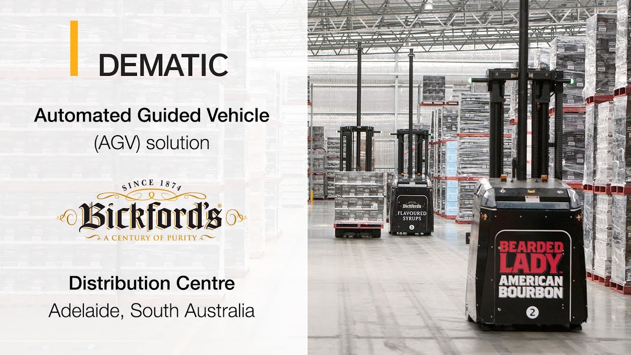 Automated Guided Vehicle (AGV) Solution at Bickford’s Distribution Centre - DEMATIC