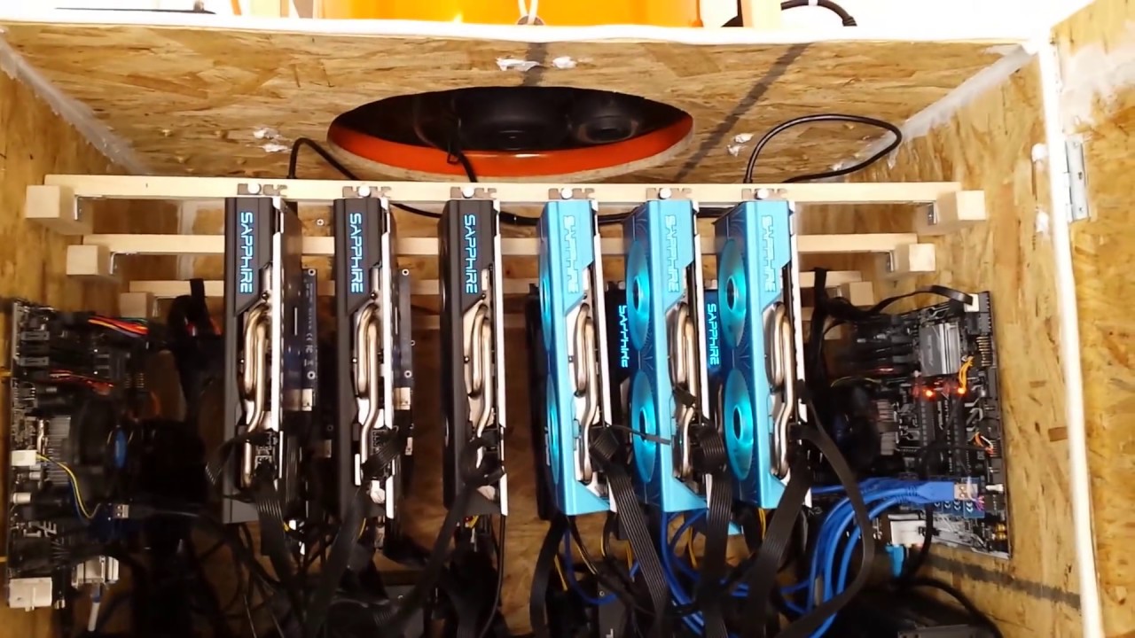 Garage GPU mining cabinet