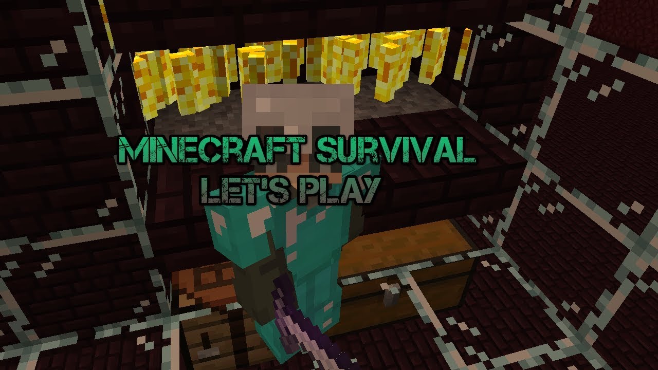 Lets Play Series | Vanilla Minecraft 1.13 Single-Player | Ep:9 Functional Blaze Farm!