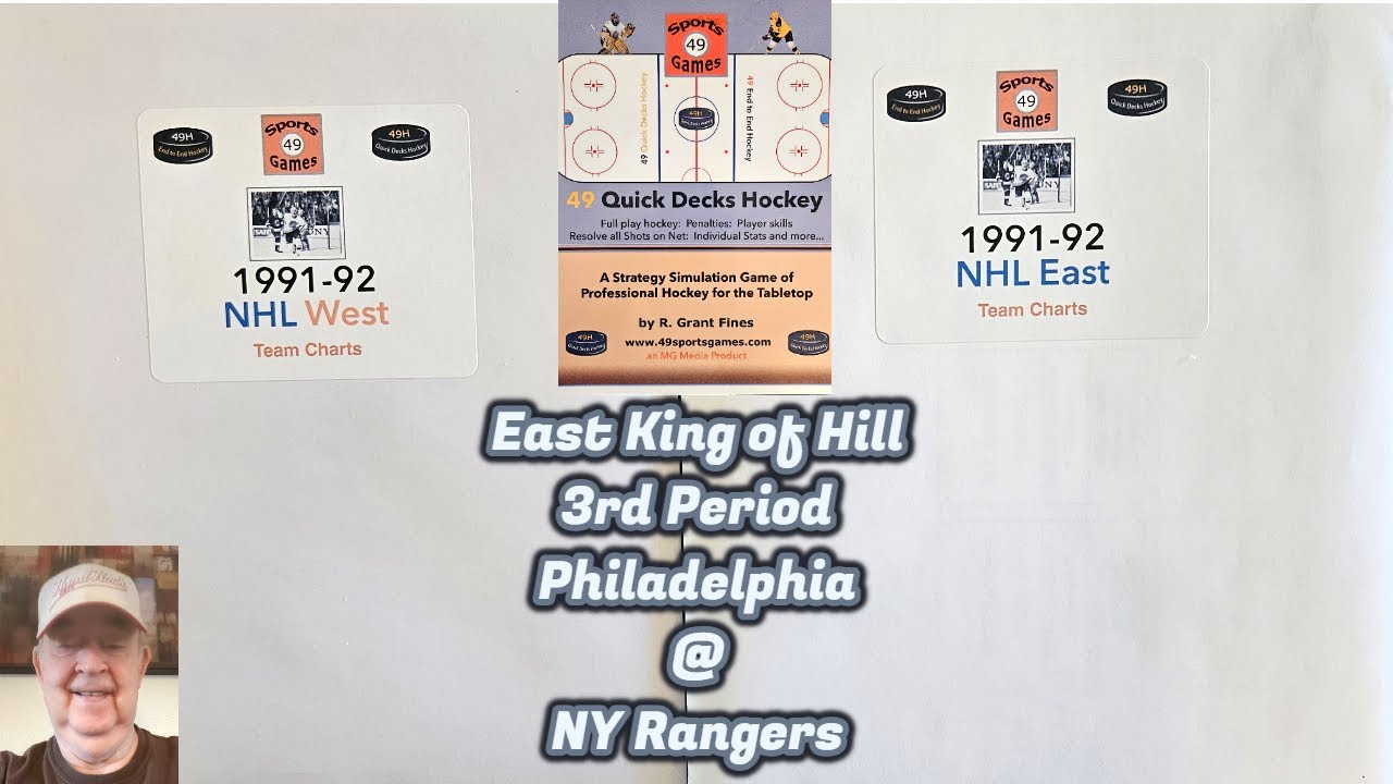 49 Quick Decks Hockey | 3rd Period | 91-92 PHI@NYR