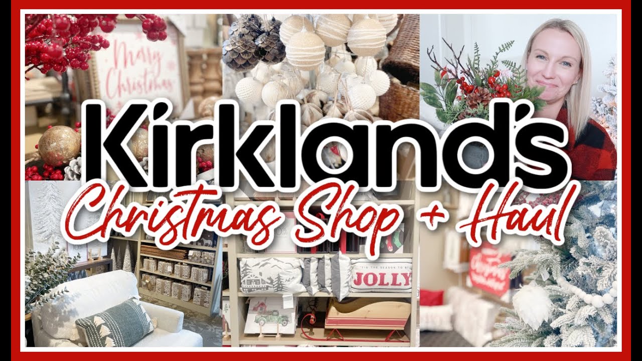 *NEW* KIRKLANDS CHRISTMAS DECOR 2022 | SHOP WITH ME + CHRISTMAS DECOR HAUL