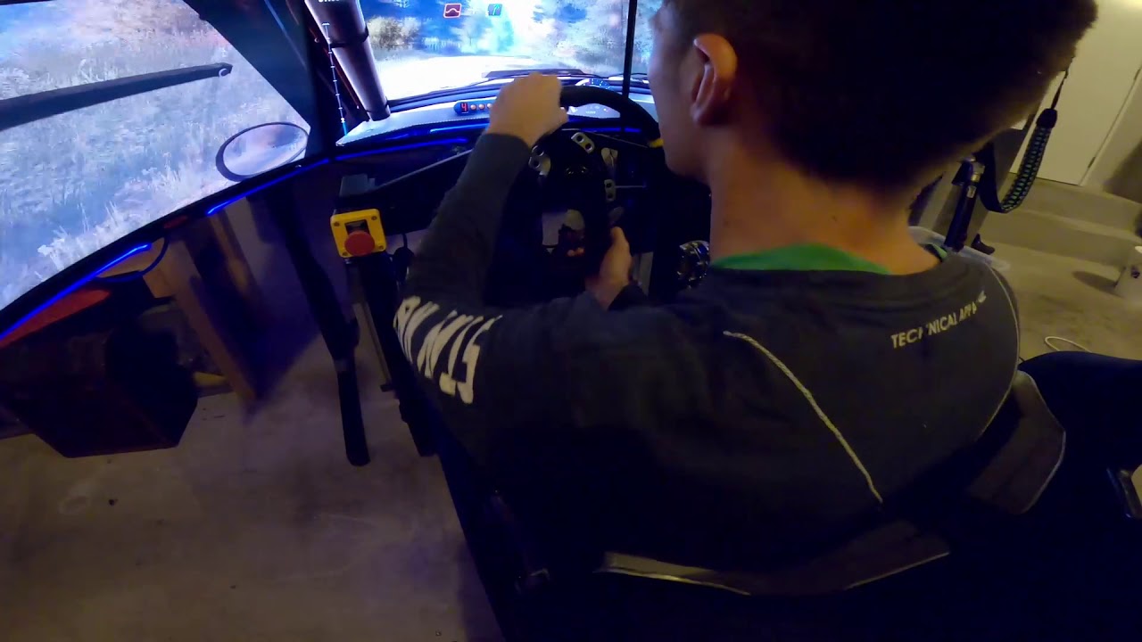 Steelys G-Seat torture testing in Dirt Rally 2.0
