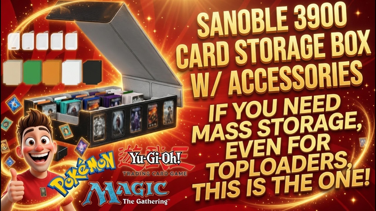 This is The Answer to Mass Storing Your Trading Cards