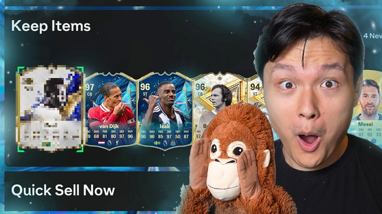 DEN BÄSTA FC25 TOTS Pack opening!