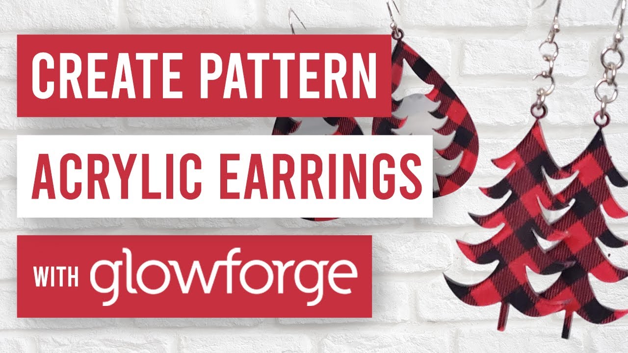 💎 How to Cut Pattern Jewelry Grade Acrylic with Glowforge 💎