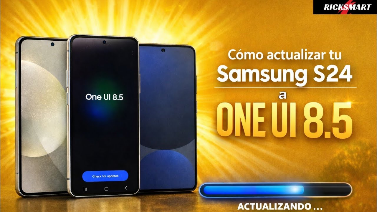 Como Actualizar One UI 8.5 al Samsung S24 Ultra S24 Fe S24 Normal Antes que TODOS 