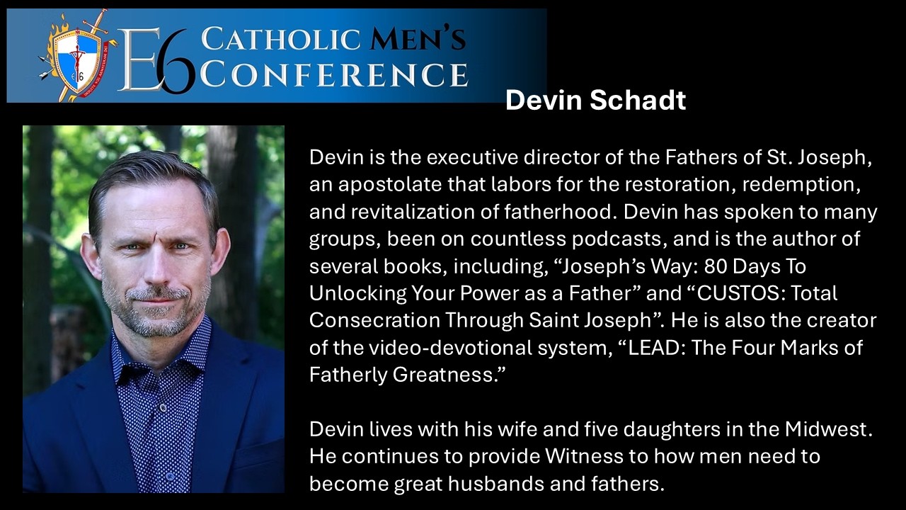 E6 Mens Conference 2026 - Devin Schadt