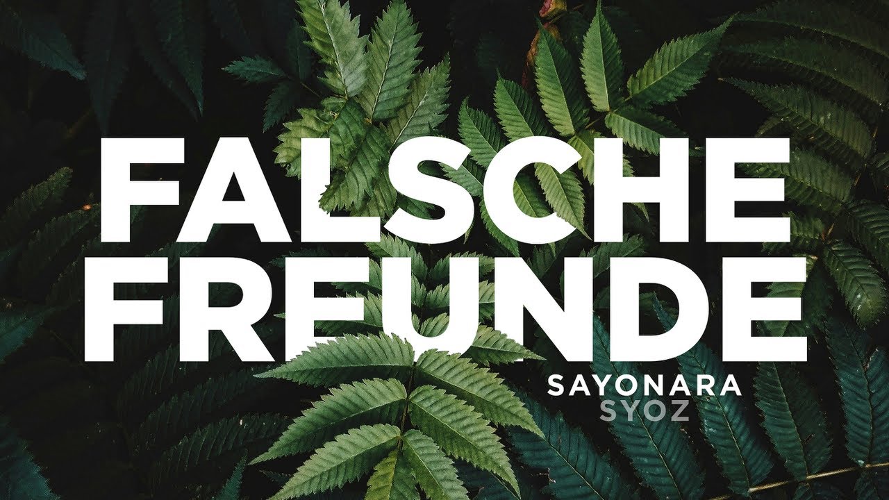 Sayonara feat. Syoz - Falsche Freunde (Audio) | Trauriger Deutschrap
