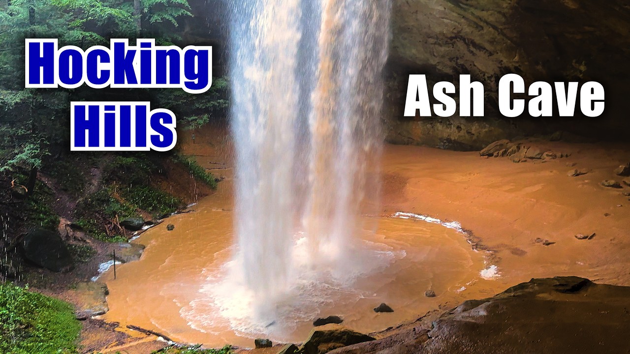 Hocking Hills Ohio | Ash Cave 4K Trail Walkthrough