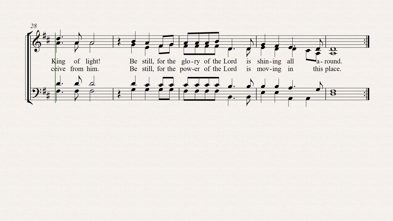 69 Be still for the presence of the Lord ALTO PART