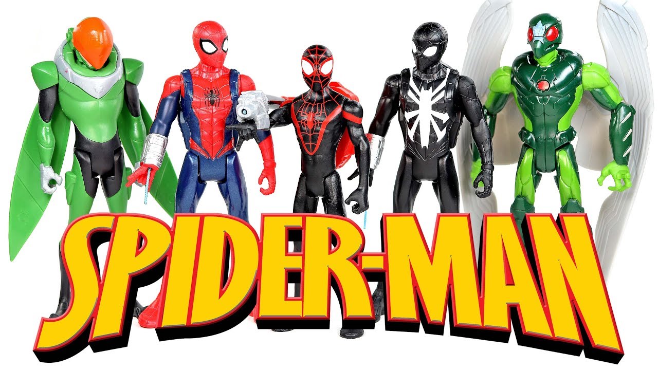 All New Marvel Spider-Man 6-inch Action Figures w/ Kid Arachnid & Vulture