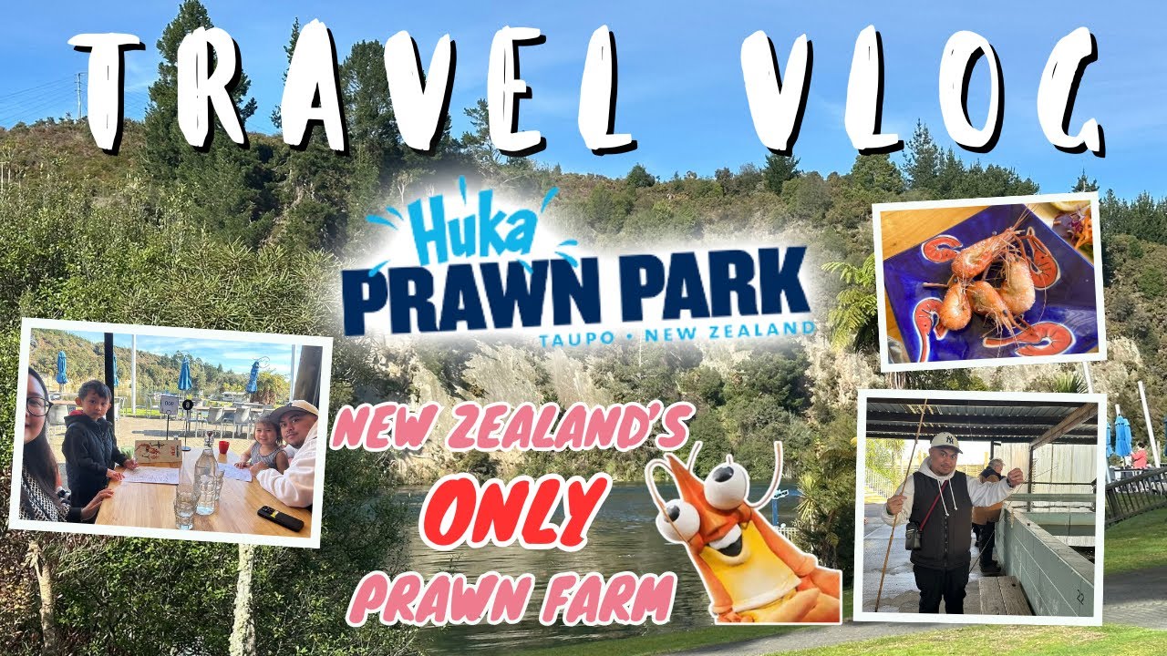 We Tried Prawn Fishing at NZ’s Only Prawn Farm! Huka Prawn Park in Taupo How Many Did We Catch?