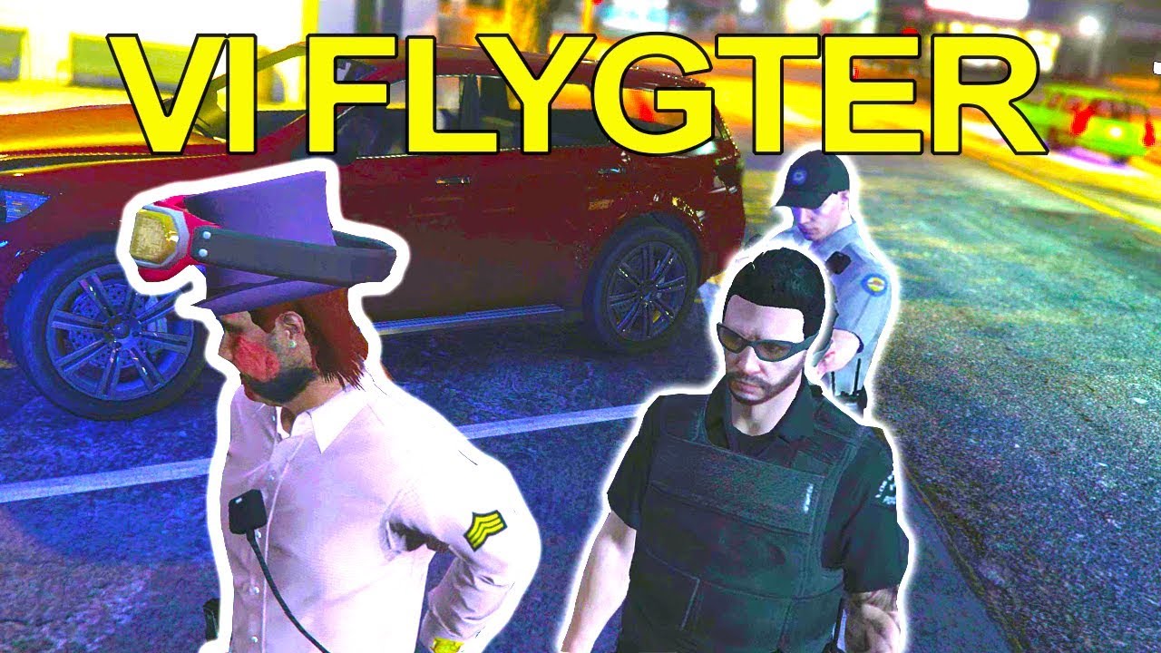 DEN STORE FLUGT FRA POLITIET - GTA Roleplay - FiveM [Dansk]