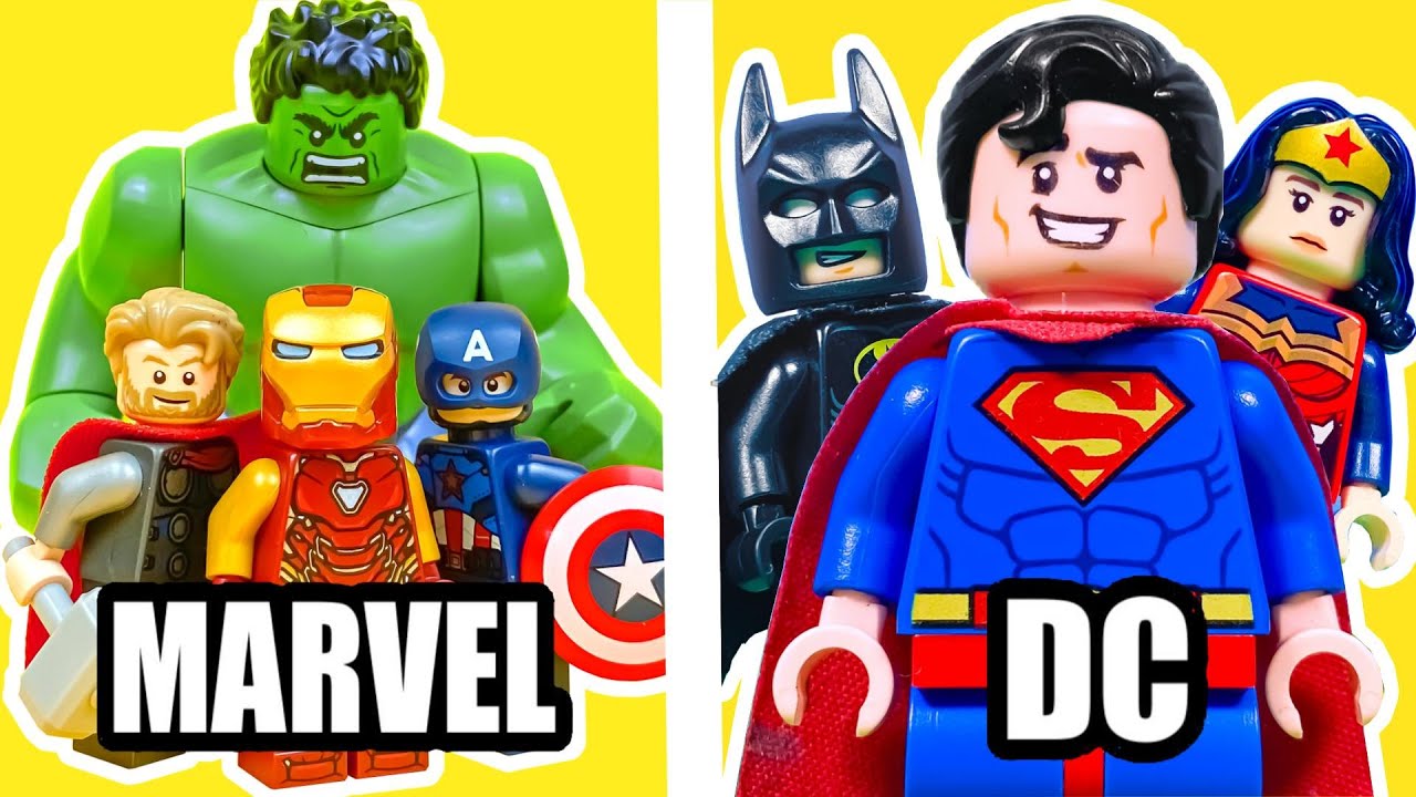 Я симулировал супергероев в LEGO...