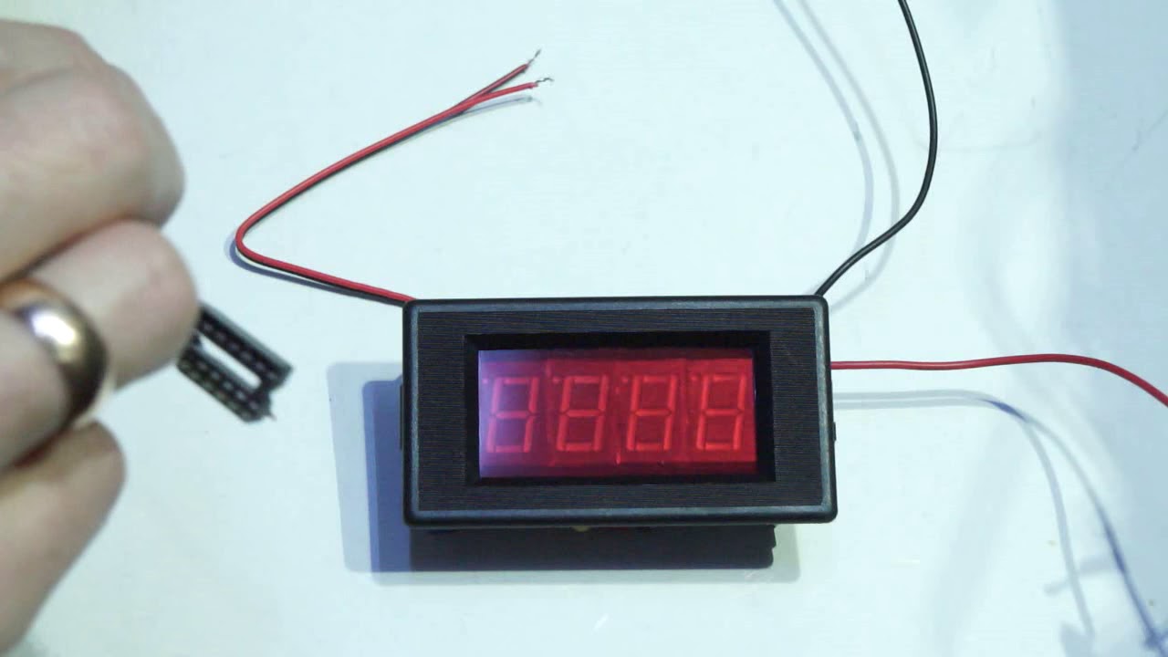 purchase banggood defective Ammeter Kit ICL7107