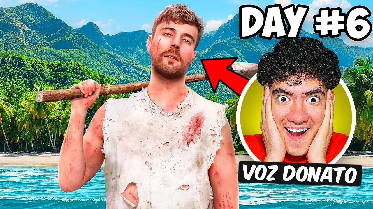 DOBLE LA VOZ DE MRBEAST EN SU CANAL !! - TheDonato