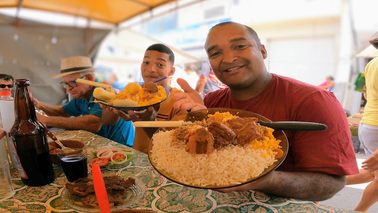 COMIDA DE RUA NA MELHOR FEIRA LIVRE DO NORDESTE CONHE&Ccedil;A NOSSAS CULTURAS E TRADI&Ccedil;&Otilde;ES NORDESTINA