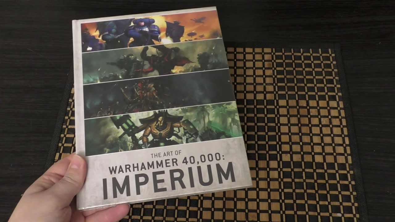 Warhammer 40K Imperium - Art Book - First Look