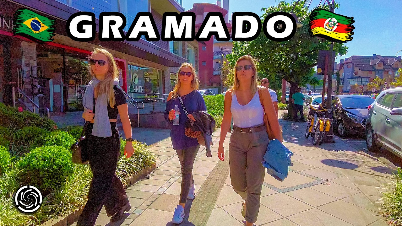ГРАМАДО 🇪🇺 ЕВРОПЕЙСКИЙ ГОРОД В БРАЗИЛИИ 🇧🇷 СЕРРА-ГАЧА — РИУ-ГРАНДИ-ДУ-СУЛ 【 4K UHD 】