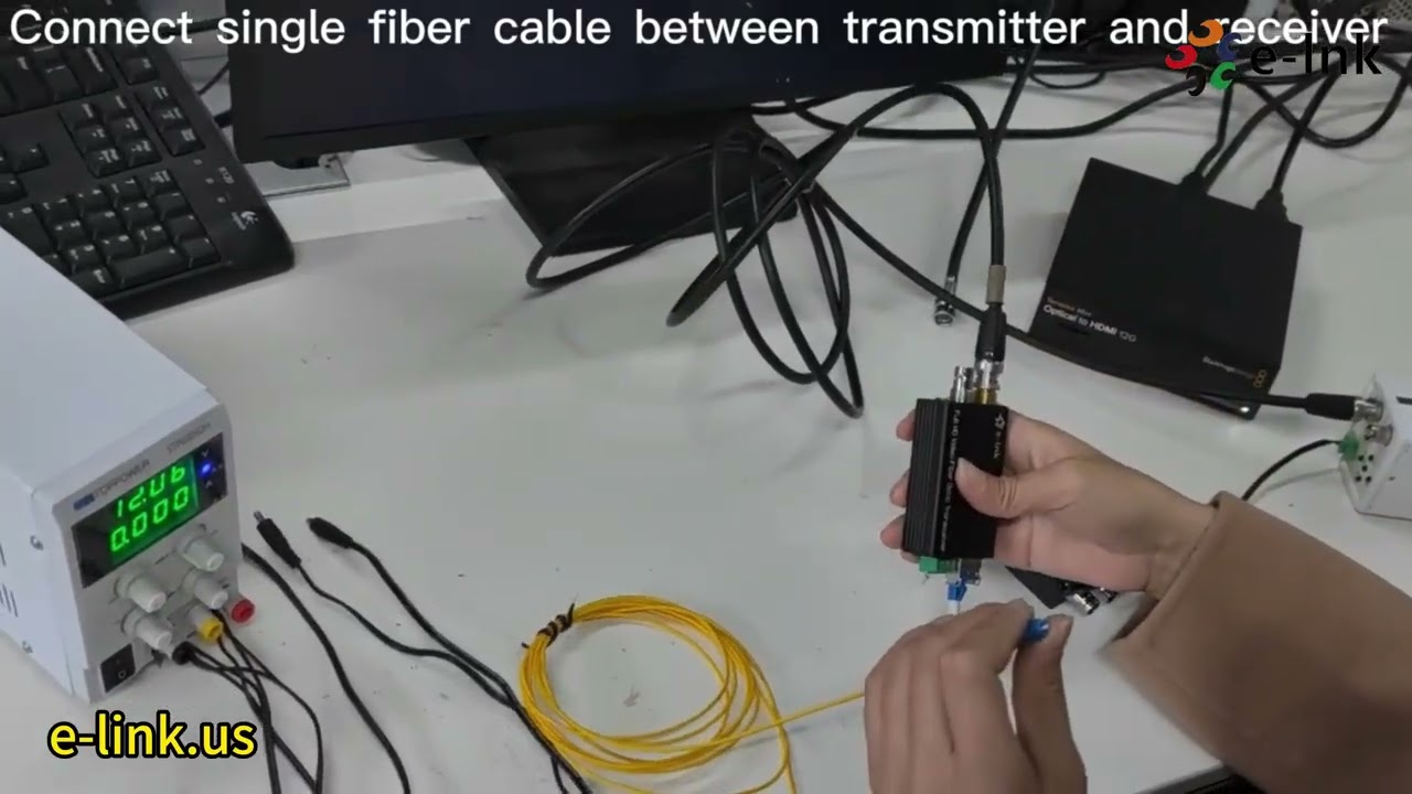 Complete Setup Guide for 3G-SDI Fiber Optic Converter LNK-M3G-BI20