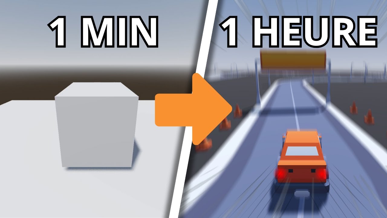 Je crée un jeu en 1 minute, 10 minutes & 1 heure
