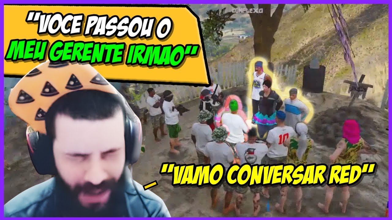 RED BEIRAMAR COBROU O DEFANTE DENTRO DA GROTA - MONTEINO LOBATO #2 | ComplexoRP | Cortes do Defante