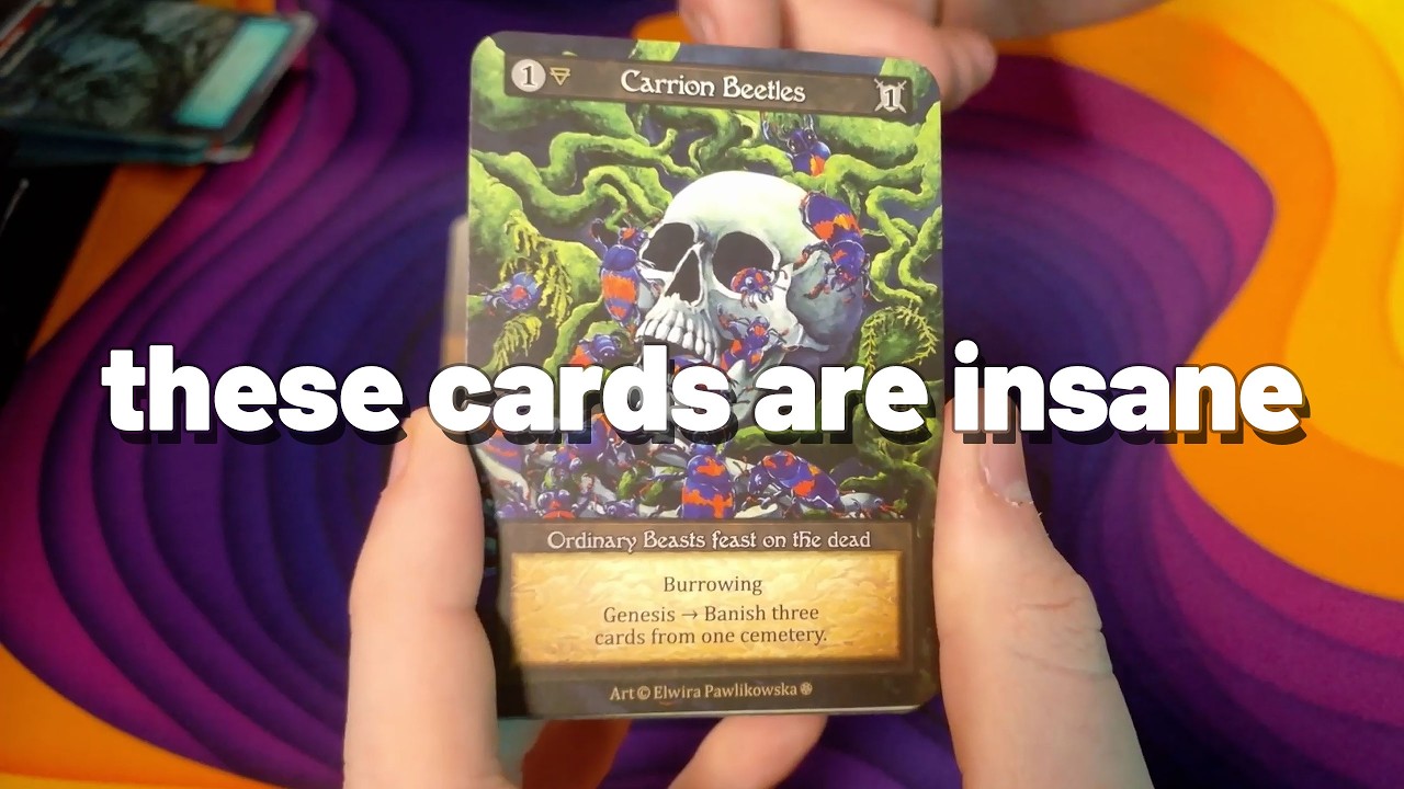 THESE CARDS ARE INSANE! - Sorcery 'Gothic' Expansion Unboxing